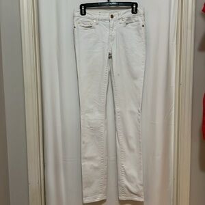 Tory Burch White Skinny Jeans SZ 25/26